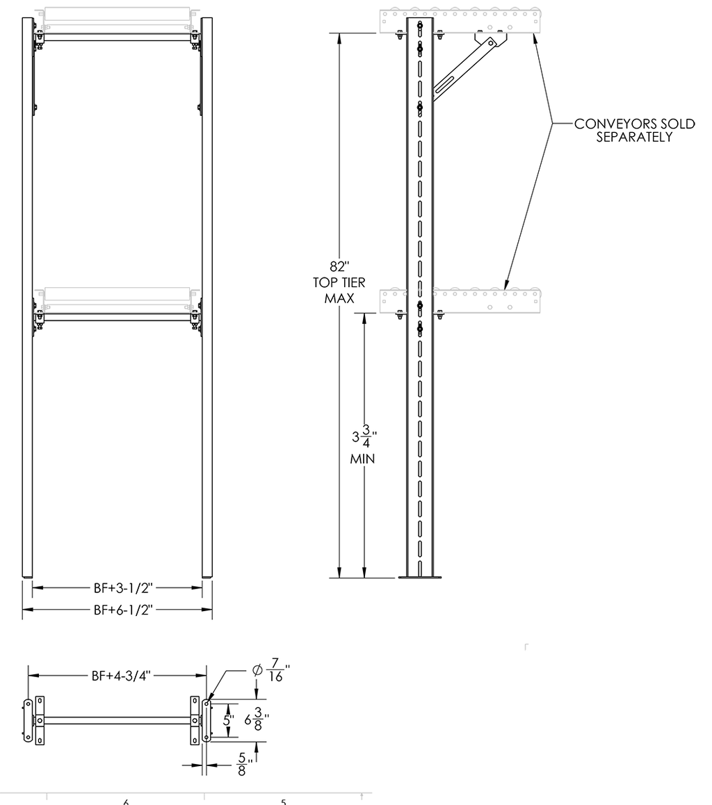 Conveyor Multitier Support HMT82B09