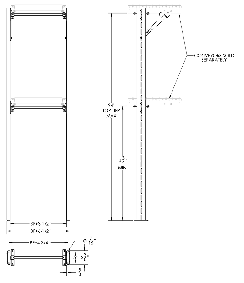 Conveyor Multitier Support HMT94B07