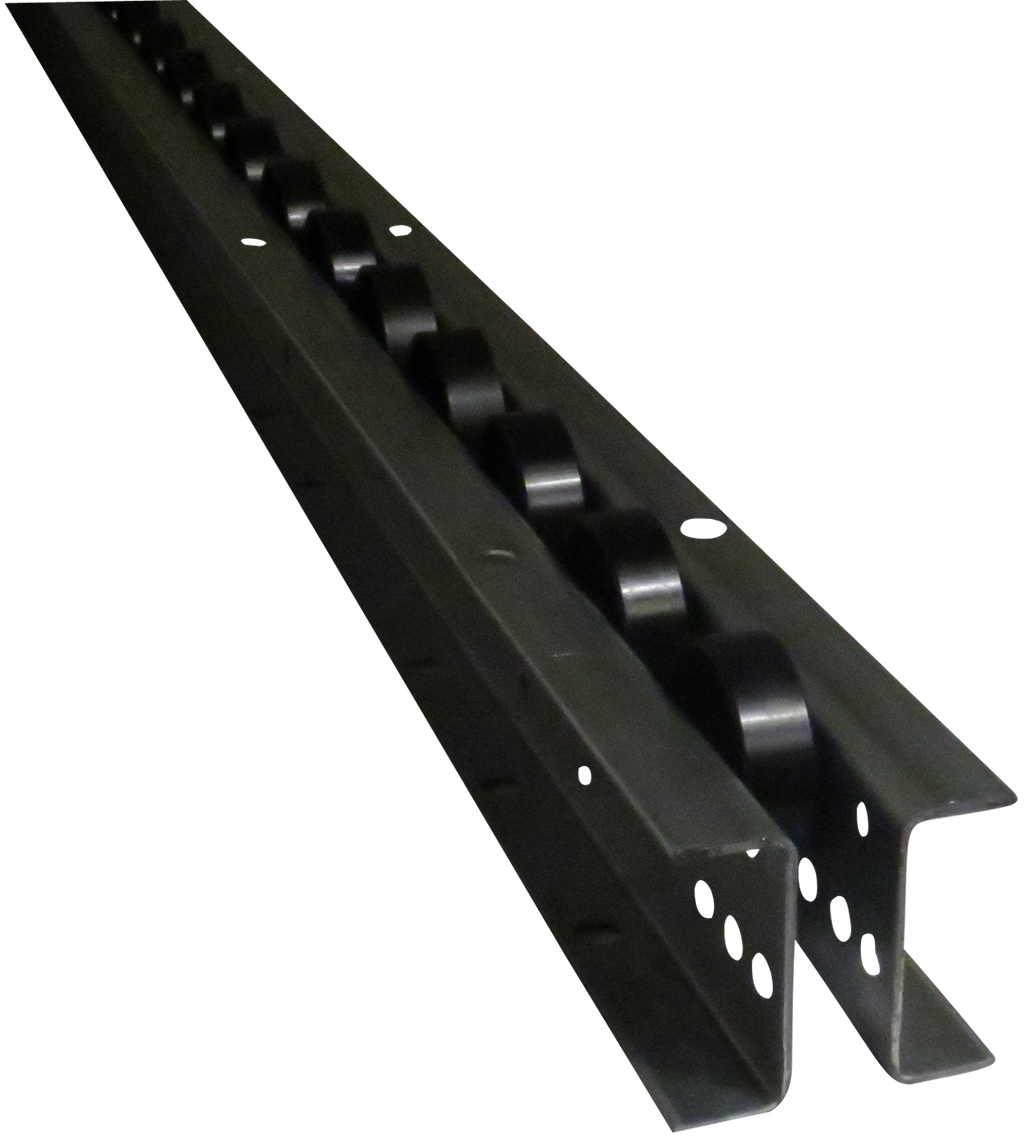 Multi Directional Flow Rails Wheel Flow Rail 10FR4P4003 – Ashland Conveyor